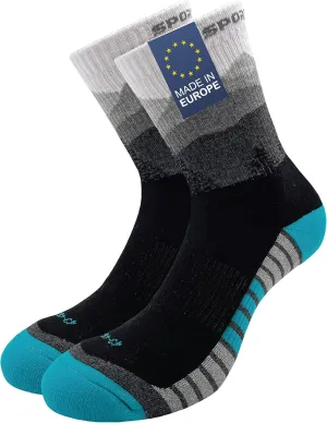 Sport2People Hiking Socks for Men and Women – Cushioned, Anti-Blister, Moisture-Wicking – Breathable, Non-Slip, Durable Outdoor Socks for Walking, Trekking, Travel, and Hiking Boots