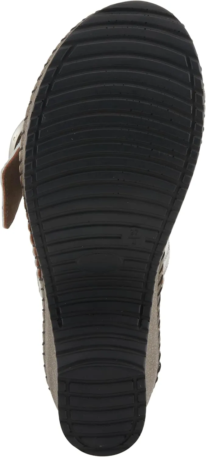 Spring Step Women's Nienna Demi Wedge Slip-On Slide Sandal