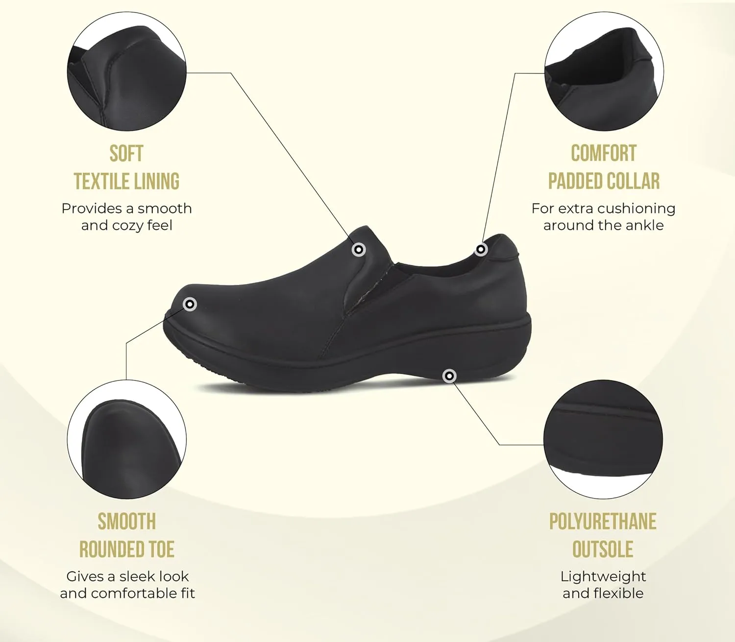 Spring Step Women's Woolin Work Shoe