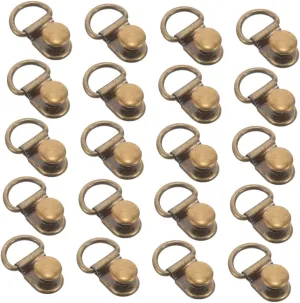 Stainless Steel Boot Hooks 40pcs Shoelace Buckles for Boot Repair Shoes User-friendly Buckle Design