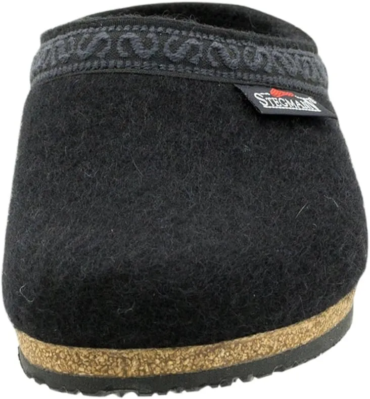 Stegmann Women's 'Original 108' Wool Clog with Cork Sole - Wide Width