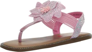 Steve Madden Girls Shoes Girls Macee Sandal, Pink, 2 Little Kid