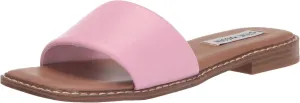 Steve Madden Womens Sandra Woven Slip On Slide Sandals