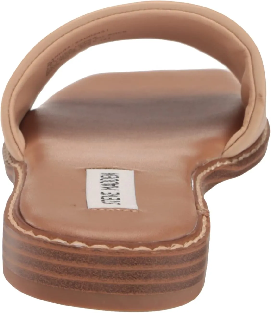 Steve Madden Womens Sandra Woven Slip On Slide Sandals