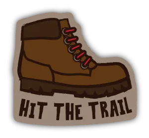 Stickers Northwest - Hiking Boot Sticker