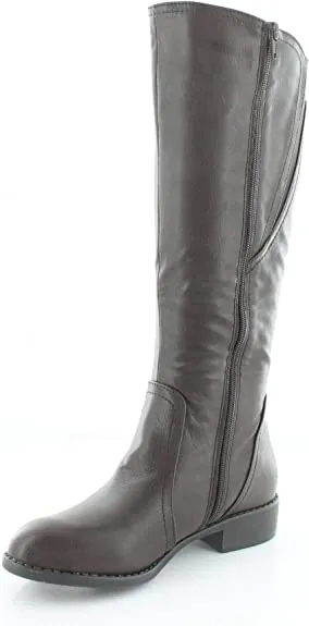 Style & Co. Womens Milah Tall Casual Mid-Calf Boots Brown 6 Medium (B,M)