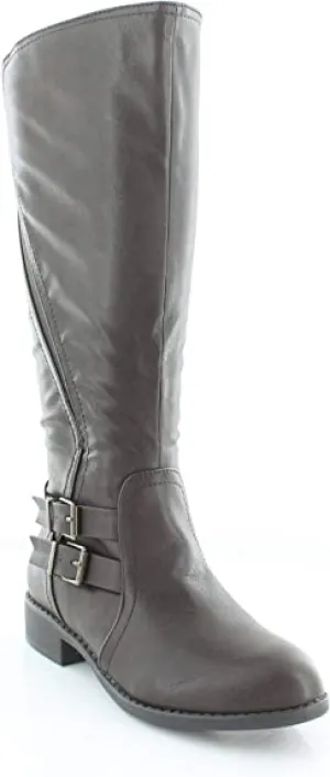 Style & Co. Womens Milah Tall Casual Mid-Calf Boots Brown 6 Medium (B,M)