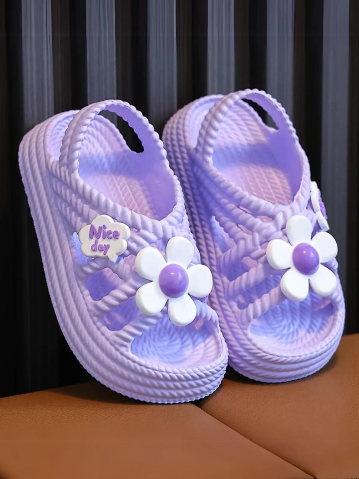 Sunshine Daisy Slip-On Sandals