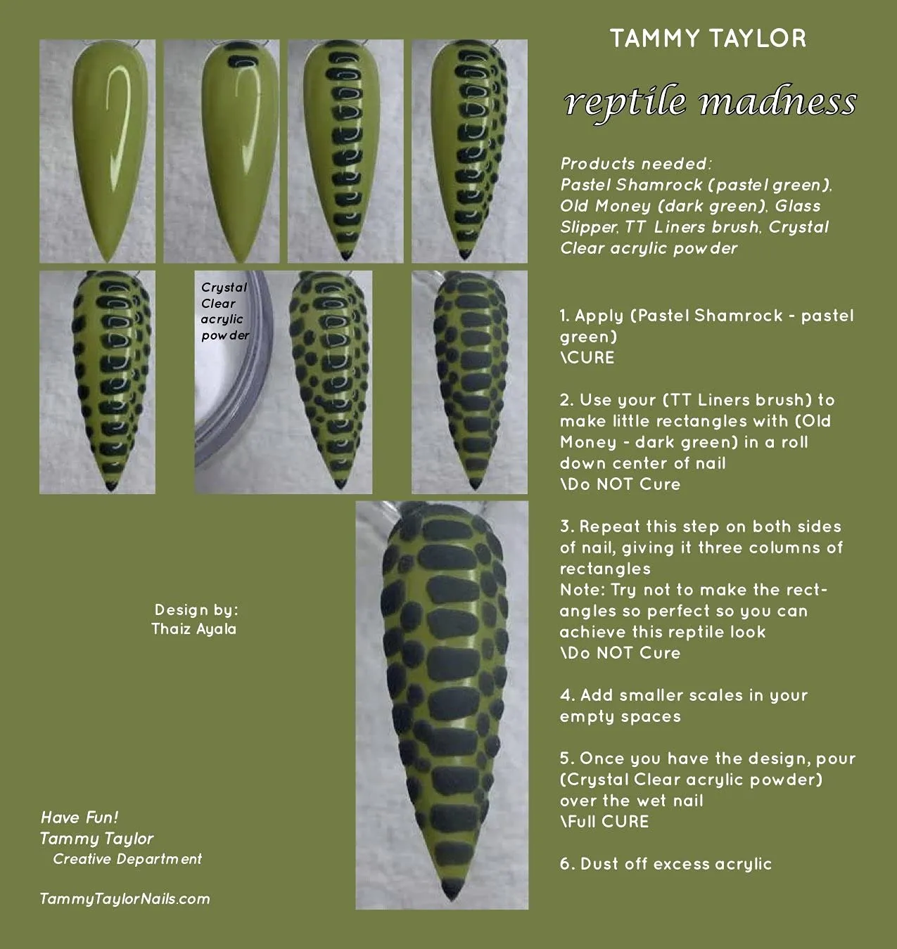 Tammy Taylor Lucky in Love | Reptile Madness Step By Step Bundle