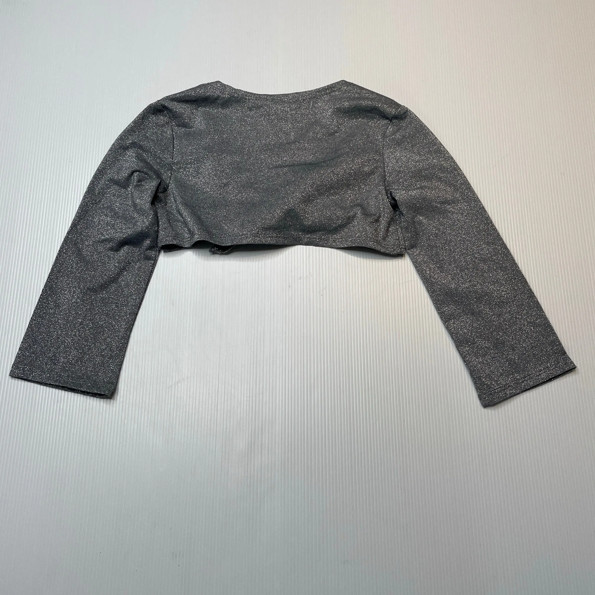 Target lightweight metallic shrug top, size 2, BNWT
