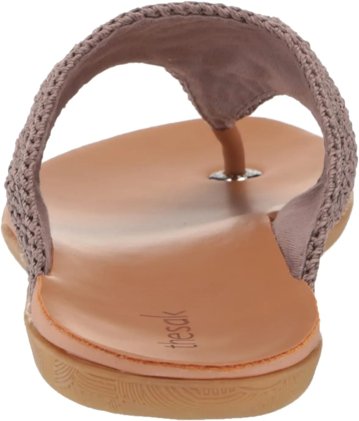 The Sak Shana Thong Sandal in Crochet, Slip On Entry