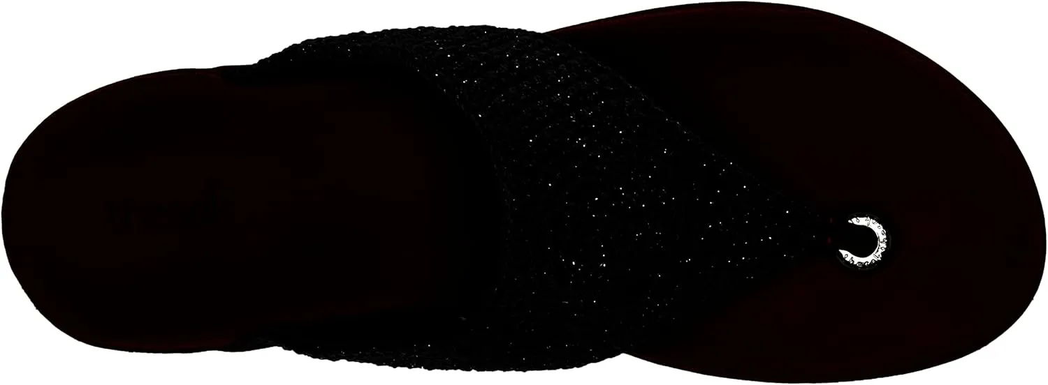 The Sak Shana Thong Sandal in Crochet, Slip On Entry