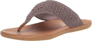The Sak Shana Thong Sandal in Crochet, Slip On Entry