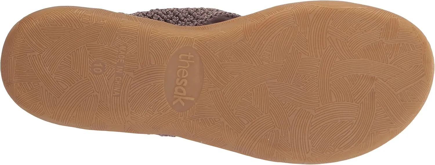 The Sak Shana Thong Sandal in Crochet, Slip On Entry