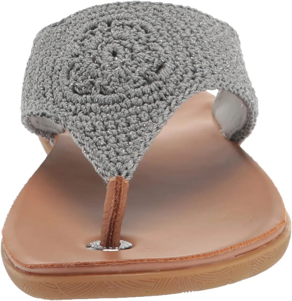 The Sak Shana Thong Sandal in Crochet, Slip On Entry