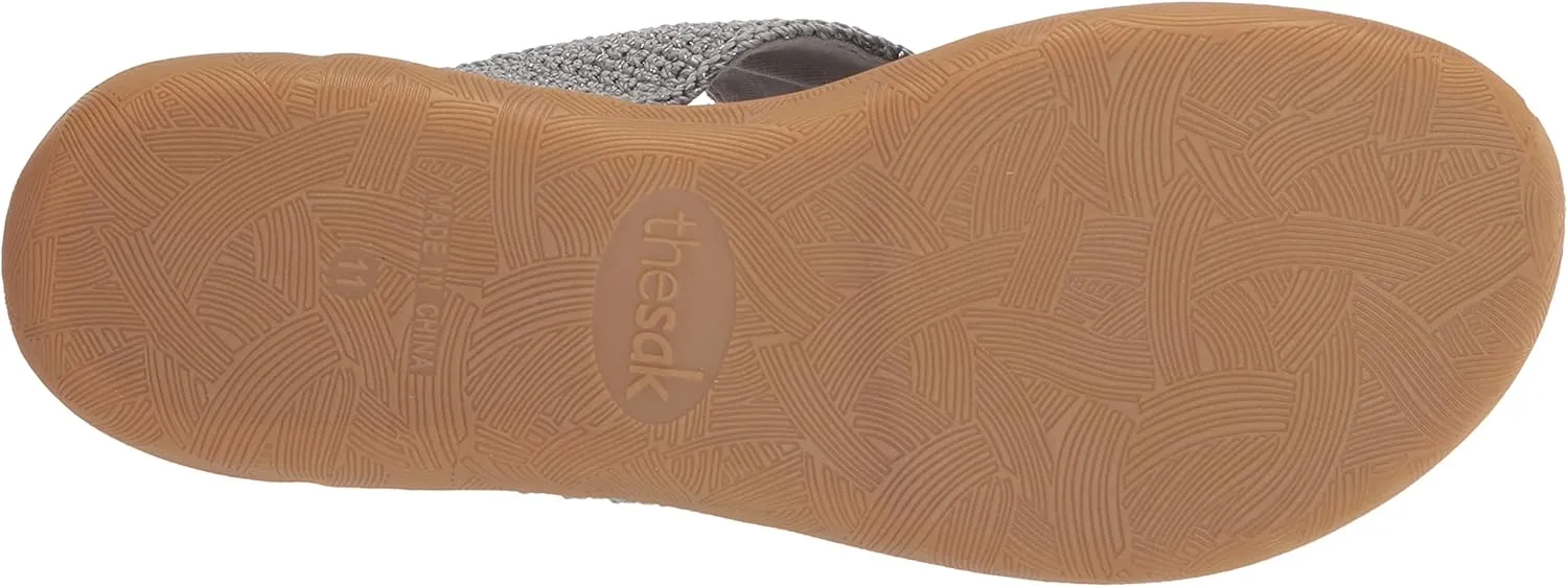 The Sak Shana Thong Sandal in Crochet, Slip On Entry