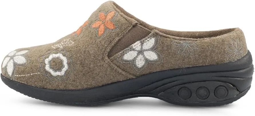 Therafit Angela Women's Arch Support Wool Clog Slip-On, Slipper - comfort, protection and relief from arch pain, heel pain, plantar fasciitis, pronation and other foot pain symptoms