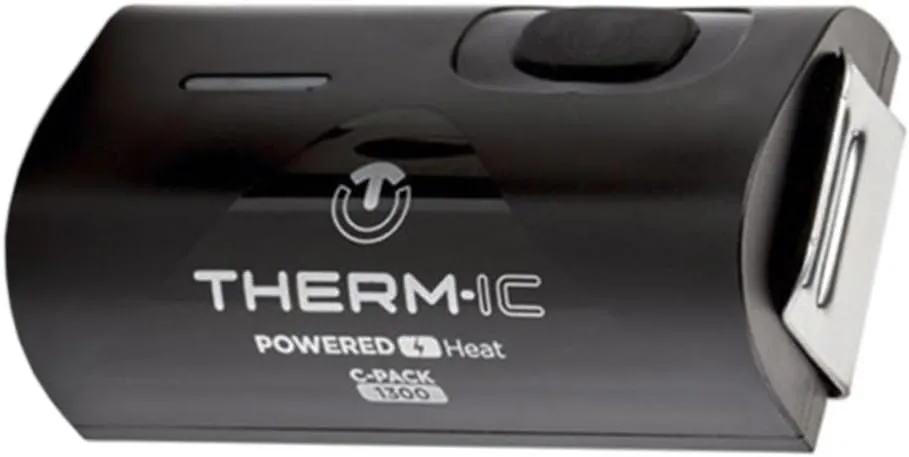 Therm-ic C-Pack 1300 Single Battery Compatible Heat Flat, Heat 3D & Heat Kit Heated Insoles - Compact Lightweight