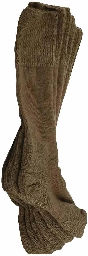 thorlos womens Mcb Max Cushion Over the Calf Military Combat Boot Sock