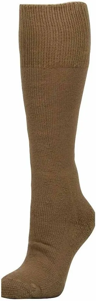 thorlos womens Mcb Max Cushion Over the Calf Military Combat Boot Sock