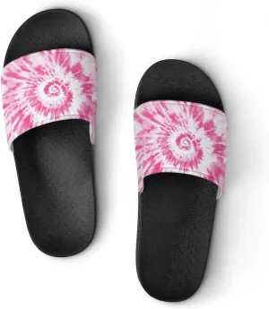 Tie Dye Colorful Slippers Man Womans Slides Shoes Sandals Slip On Flip Flops for Outdoor Beach Home Indoor