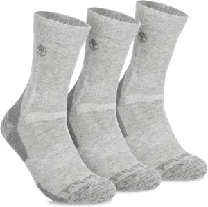 Timberland Men's Hiking, Wool, Winter, Cushioned Crew Socks with Arch Support (Size 7-12, Multiple Colors 3 Pairs)