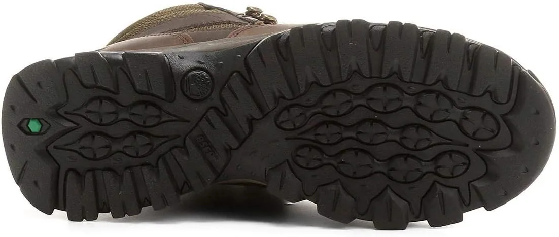 Timberland Men's Keele Ridge Waterproof Hiking Boot,Dark Brown Full Grain,US