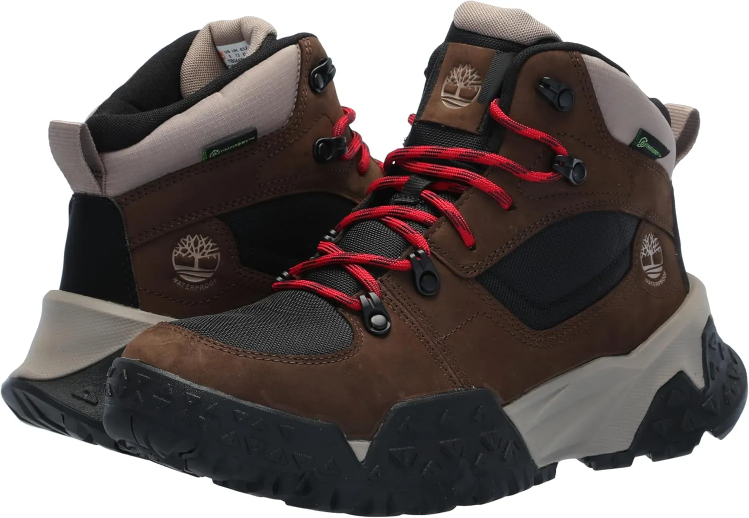 Timberland Men's Motion Scramble Mid Lace Up Waterproof Hiking Boot