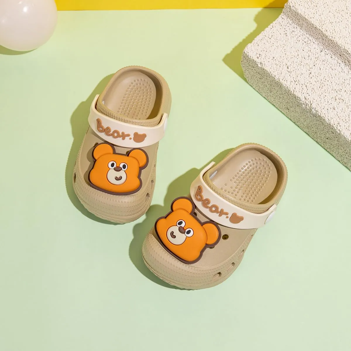 Toddler Kids Boys Girls Cute Garden Water Clogs Slip On Sandals Slides Lightweight Slipper Outdoor Summer Swimming Pool Infant Children Beach Pool Shoes
