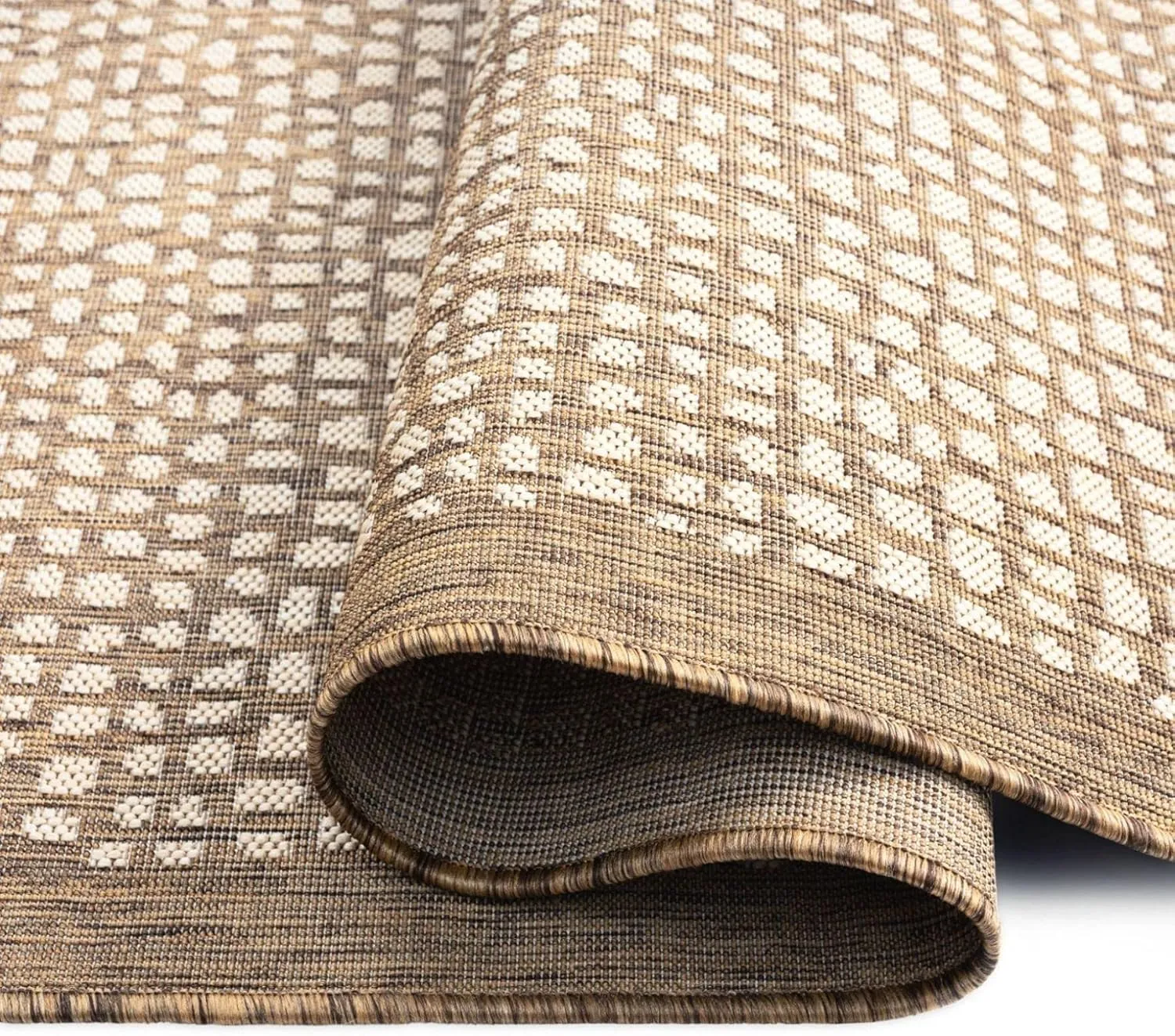 Tommy Bahama Marlin Transitional Indoor/Outdoor Area Rug, Brown, 5'3"x7'3"