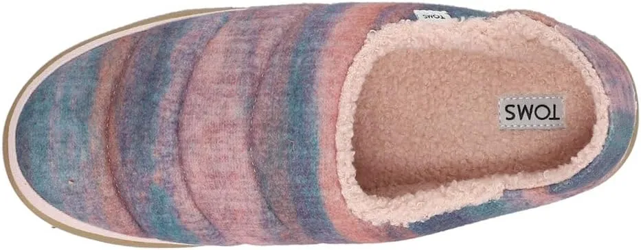 TOMS Womens Ezra Slip On Casual Slippers Casual - Pink