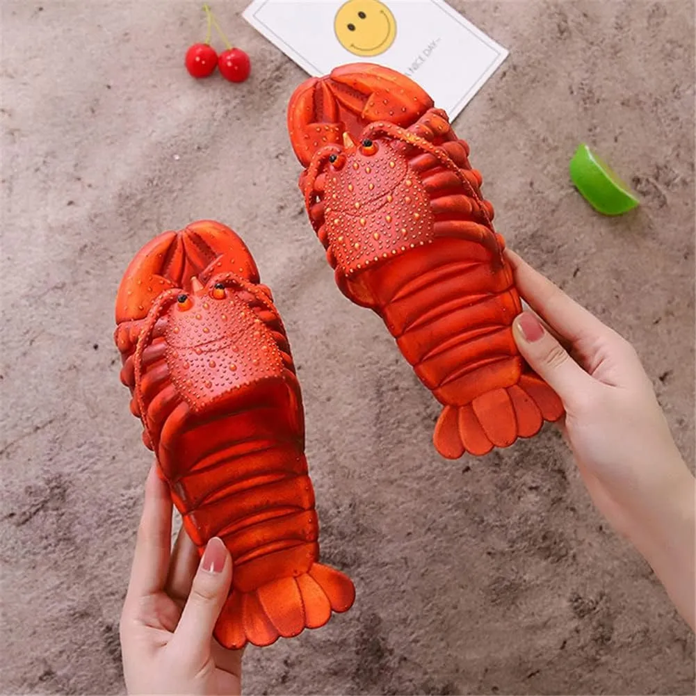 TOTENJS Lobster & Fish Slippers, Bass Sandals