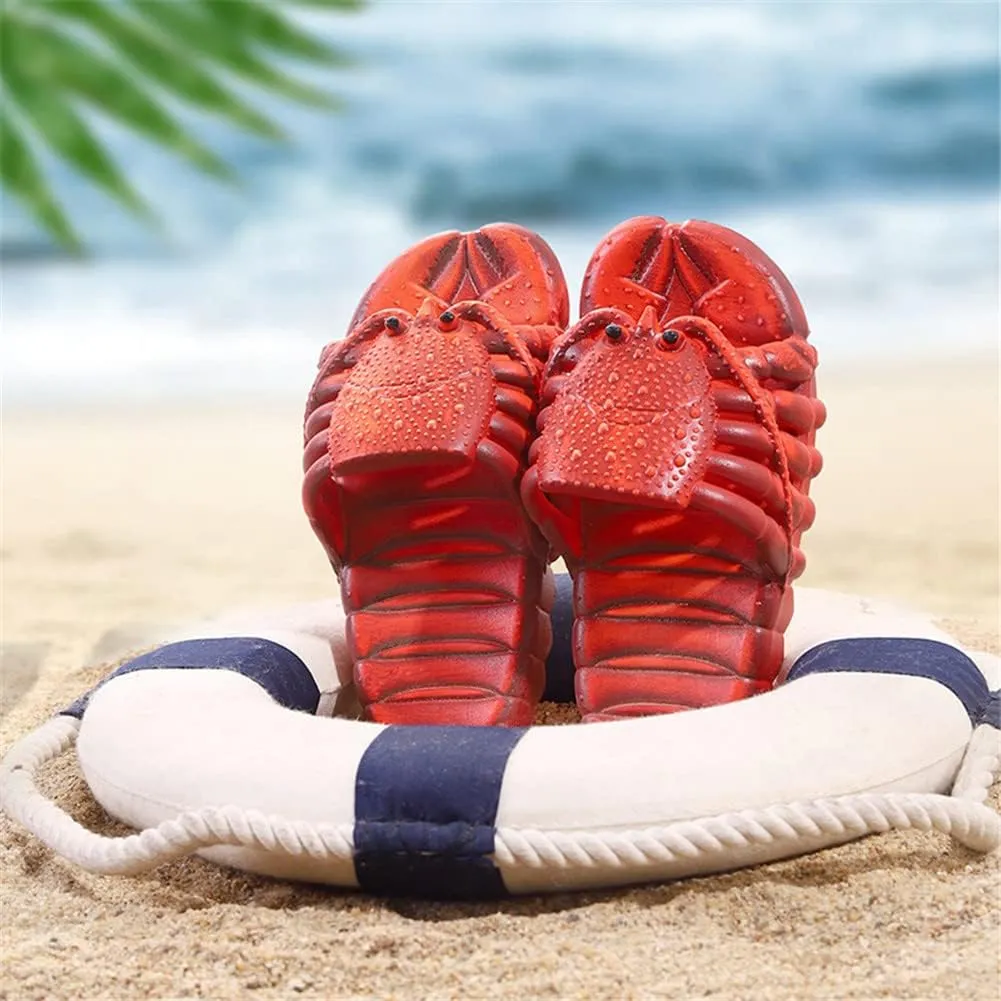 TOTENJS Lobster & Fish Slippers, Bass Sandals