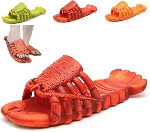 TOTENJS Lobster & Fish Slippers, Bass Sandals