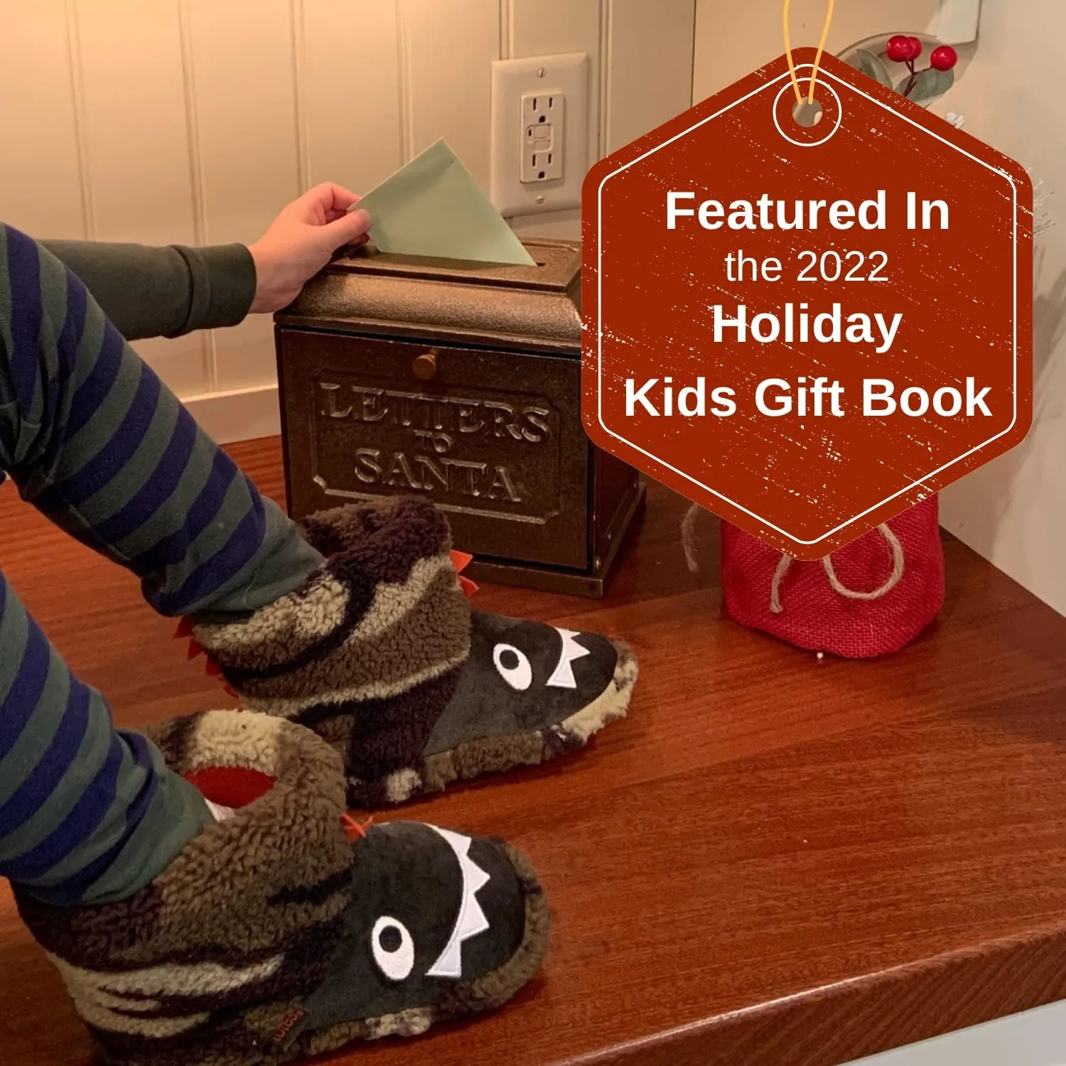 totes Unisex-Child Boot Slipper