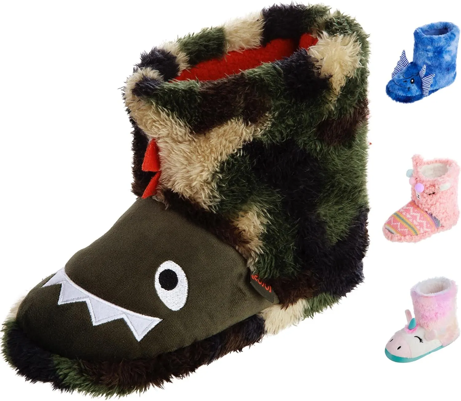 totes Unisex-Child Boot Slipper
