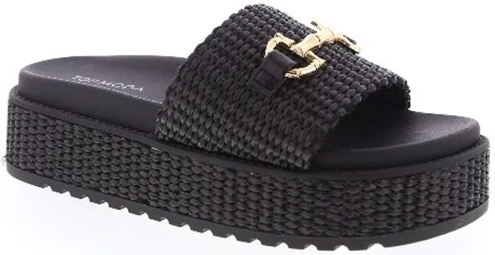 TRACI-36 Black Raffia