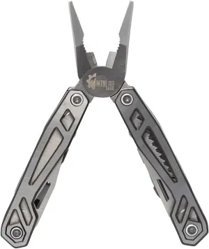 Trailhead Multi-Tool, 15-in-1 Stainless Steel Multitool, Locking Lightweight, Easy Use Pliers, Nylon Carry Case for Gifts, Men, Outdoor Survival, Hiking, Camping