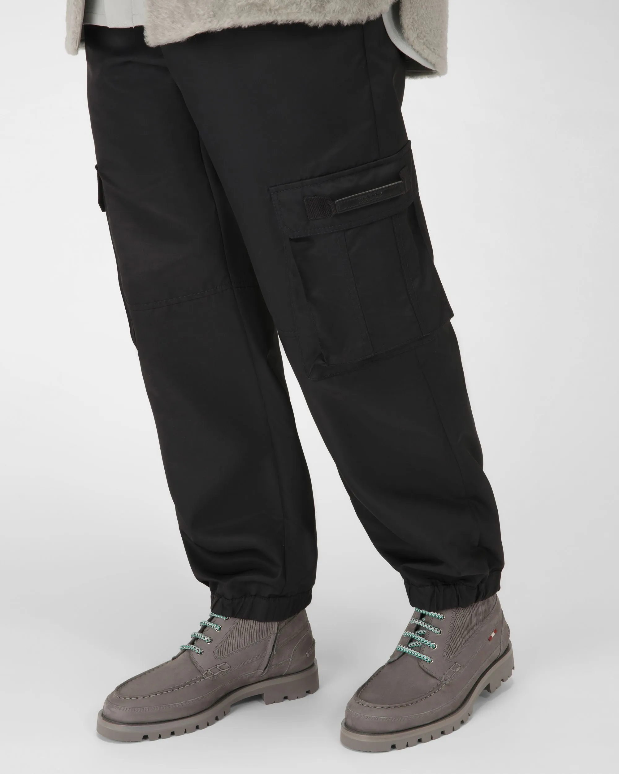 Treldon Leather Boots In Dark Mineral