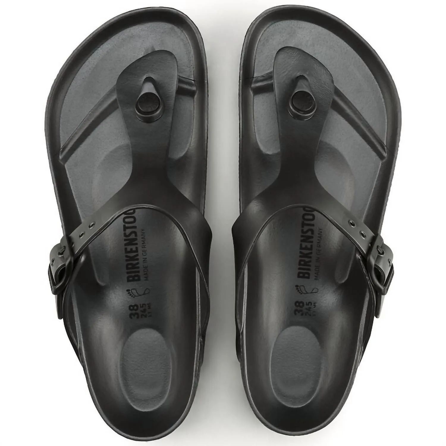 Unisex Gizeh Eva Sandals In Anthracite