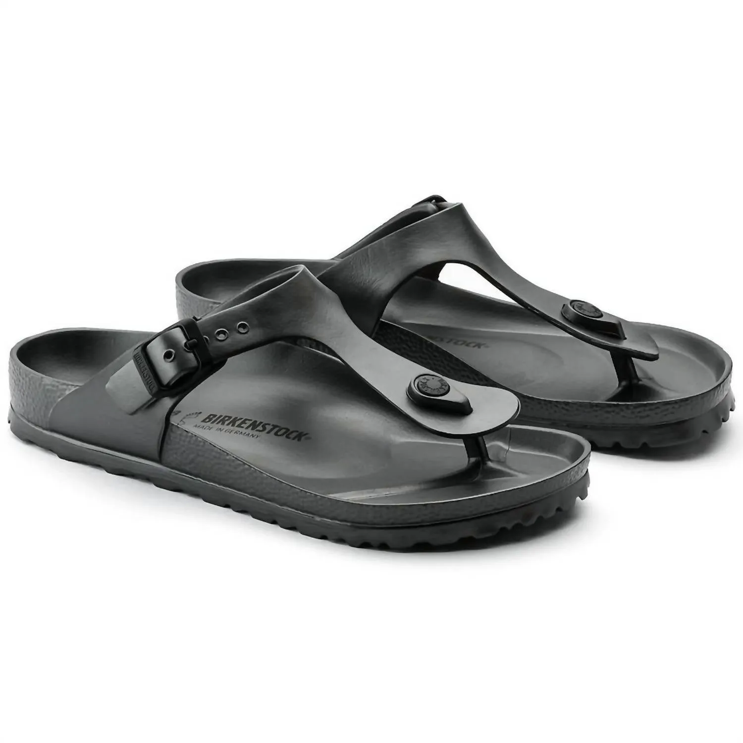 Unisex Gizeh Eva Sandals In Anthracite