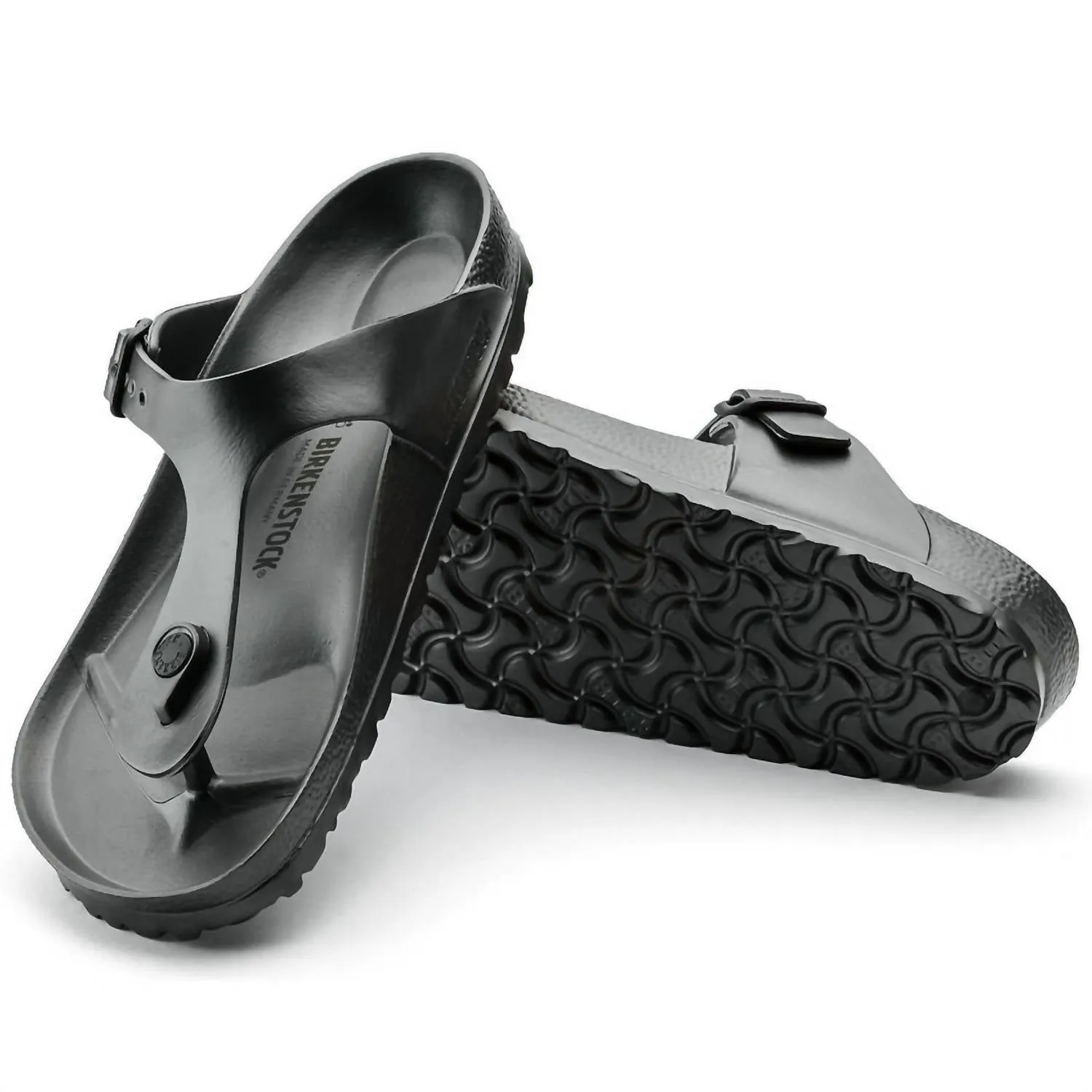 Unisex Gizeh Eva Sandals In Anthracite