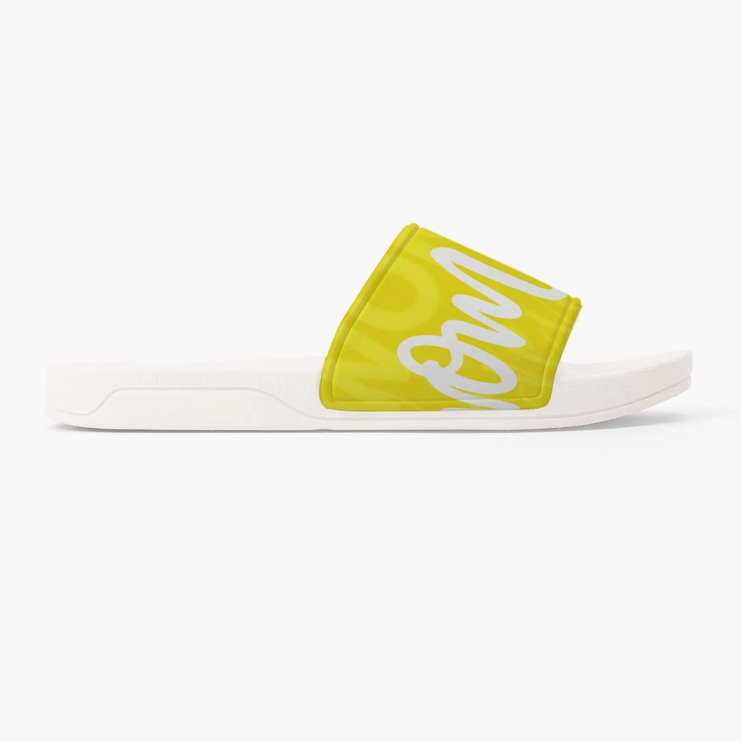 Unisex Yellow Slides