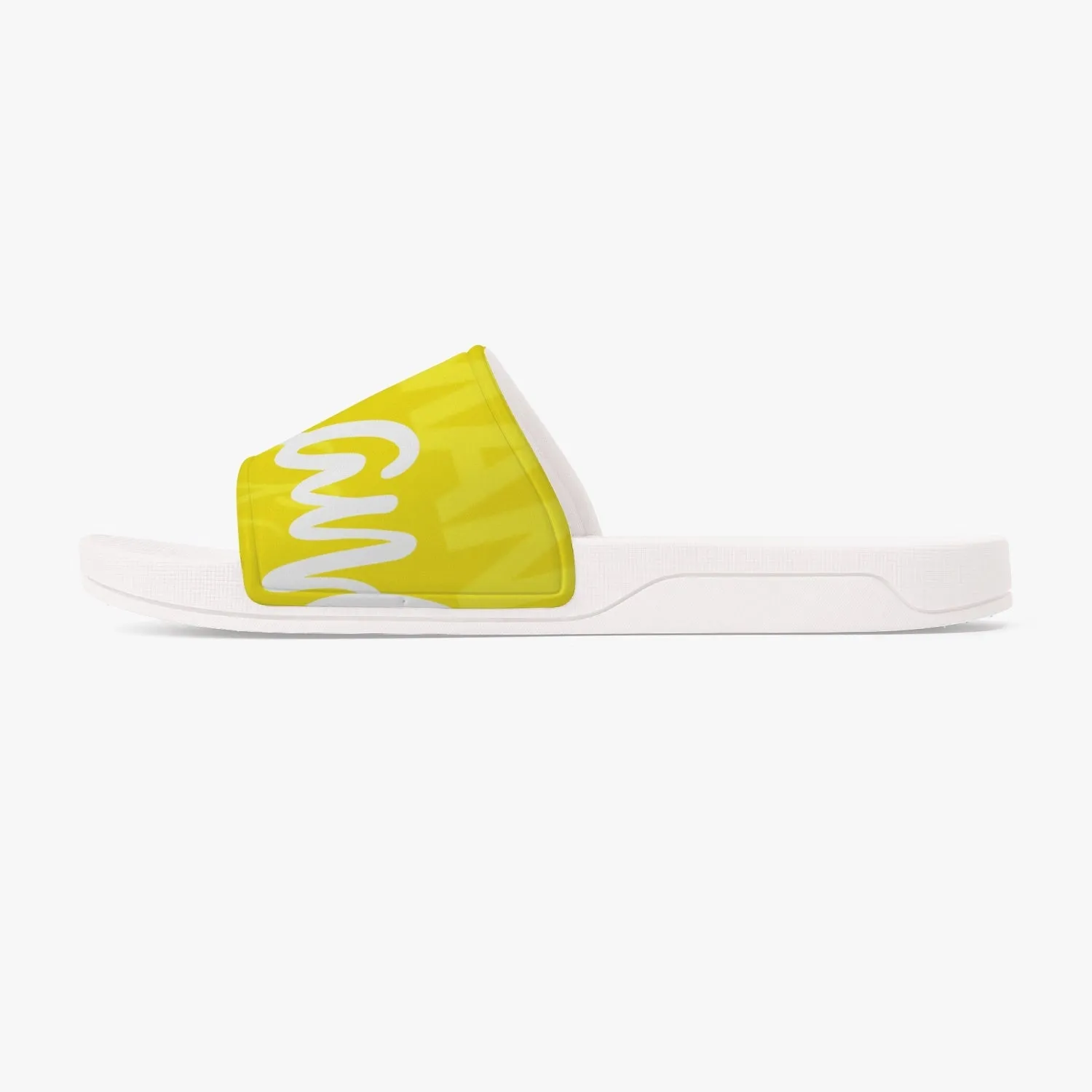 Unisex Yellow Slides