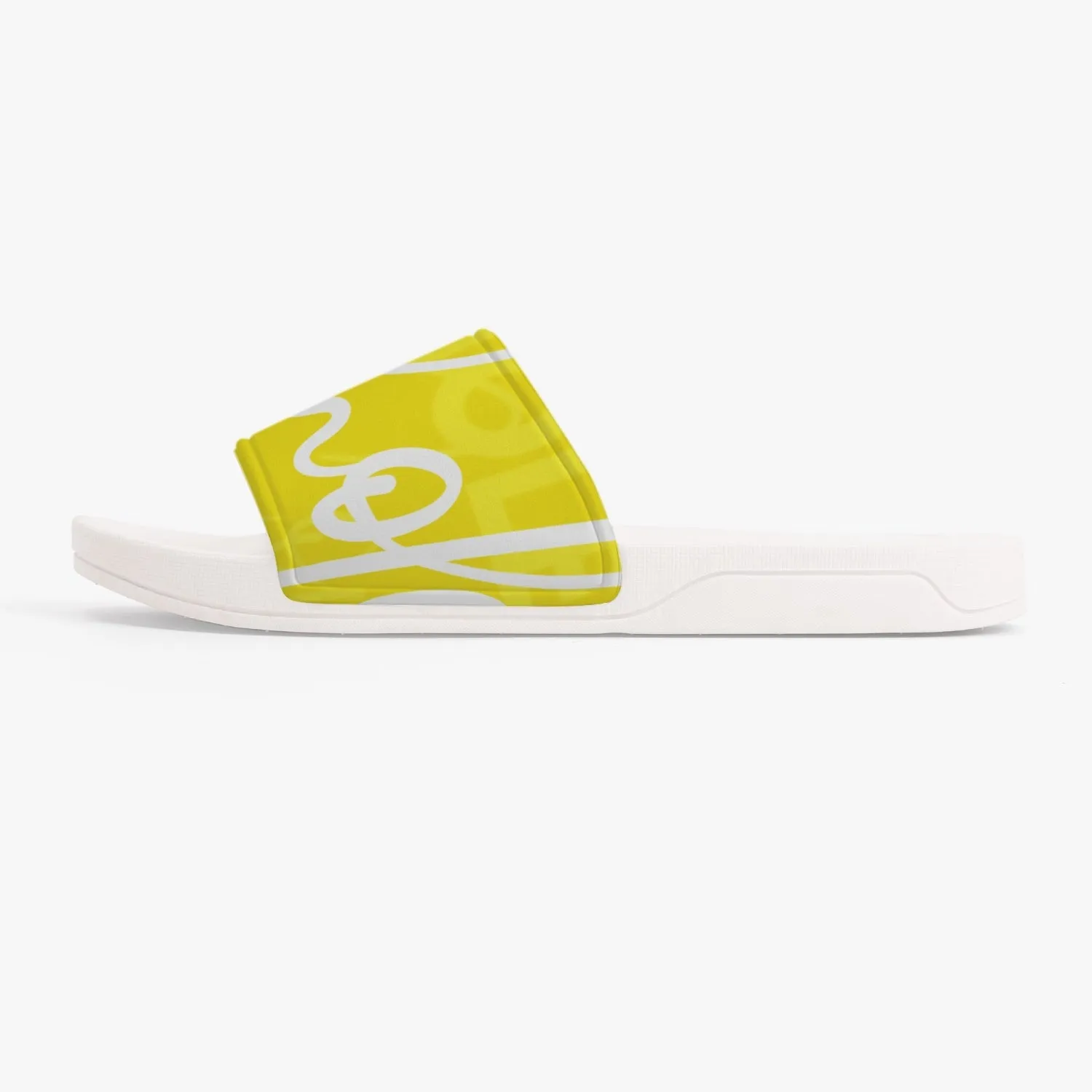 Unisex Yellow Slides