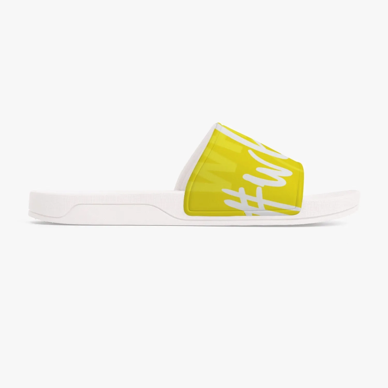 Unisex Yellow Slides