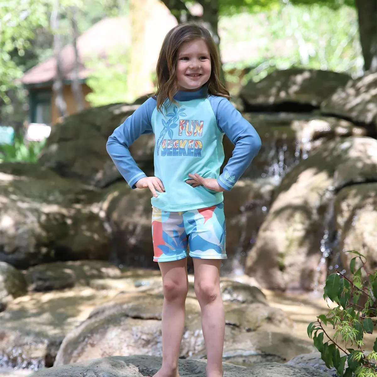 UV SKINZ Kids’ Long Sleeve Sun & Swim Shirt, UPF 50  Sun Protection – Fast Drying