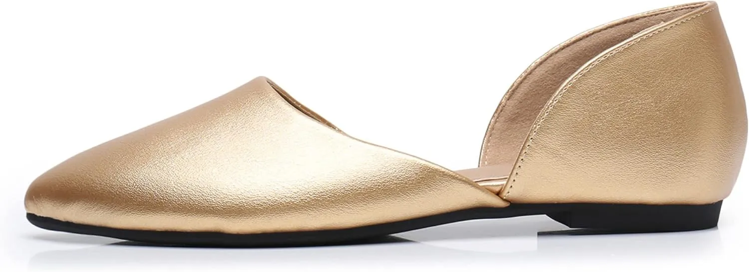 VenusCelia Women's D'Orsay Flat Shoe