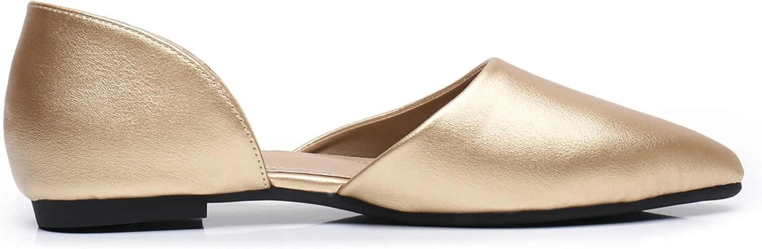 VenusCelia Women's D'Orsay Flat Shoe