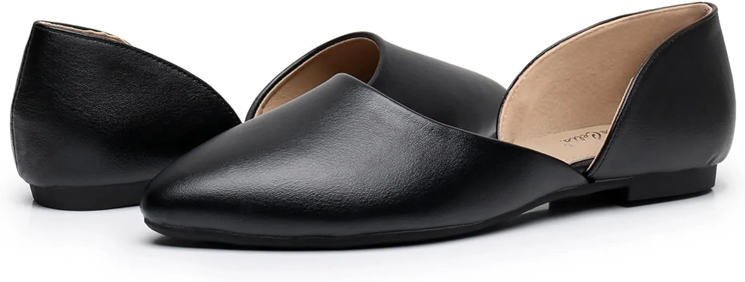 VenusCelia Women's D'Orsay Flat Shoe